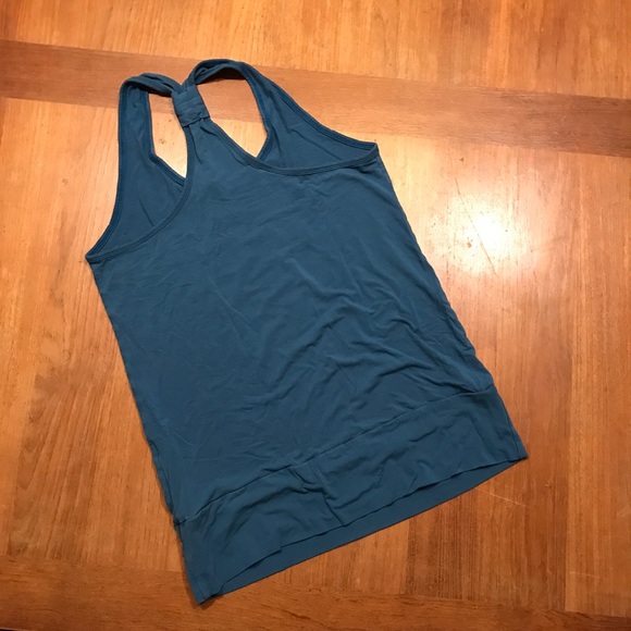 Elephant Buddha workout stretch tank blue medium - Picture 4 of 5